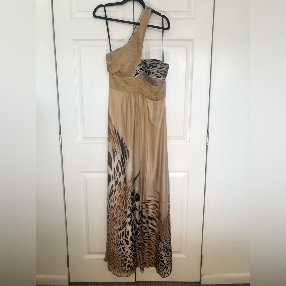 NWT Aftershock London Animal Prink 100% Silk Dress Size M